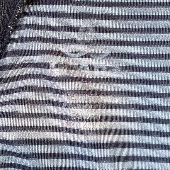 prAna Women's Marin Pullover Top in Black Stripe [3506] - Picture 8 of 8